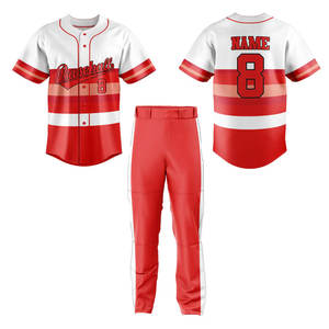 Camisetas de béisbol personalizadas de talla grande, uniforme de béisbol de ajuste personalizado para atletas, uniforme de béisbol de gran venta 2025 - Product Image 4