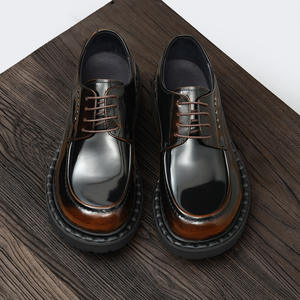 Cow Leather Work Shoes with Anti Odor Lining and Non Slip Heel Casual Shoes for Men Daily Shoes - Product Image 2