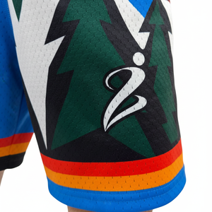 Shorts de sport confortables personnalisés en maille, style décontracté, shorts d'entraînement de baseball avec fonction respirante, shorts en maille pour hommes - Product Image 3