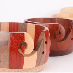 Fournisseur direct d'usine, boules de rangement pour fils en bois écologiques personnalisées pour les passionnés de laine et les besoins de création artisanale - Product Image 1