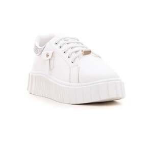 <strong>Women's</strong> <strong>White</strong> AT7199 Casual Sneaker Fitness Walking <strong>Shoes</strong> - Product Image 2