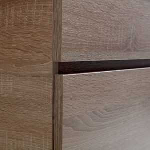 Shanghai Natural <b>Oak</b> 100cm Wall-Hung <b>Bathroom</b> <b>Cabinet</b> Elegant Sets for Your <b>Bathrooms</b> - Product Image 3