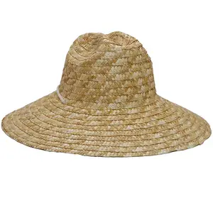 Girls Colorful Straw Beach Hat Handmade / Vintage-inspired Sustainable Straw Hat