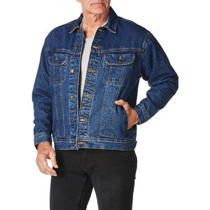 Lágrimas Denim 100% chaqueta de mezclilla chaqueta para hombre de alta calidad mejor costura colección de invierno para hombres - Product Image 3