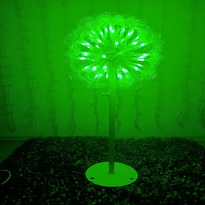 Lampe de pissenlit à fibre optique étanche <span class=keywords><strong>pour</strong></span> l'extérieur avec éclairage LED <span class=keywords><strong>pour</strong></span> la décoration de jardin - Product Image 4