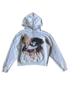 Sudaderas con Estampado DTG Personalizadas, Sudaderas con Estampado DTG Extra Grandes de la Mejor Calidad para Hombre, Estilo Desgastado, con Bordes Deshilachados, Estilo Francés Y2k - Product Image 1