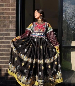 Vestidos vintage afganos de alta calidad, los mejores precios al por mayor, diseños de bordado únicos - Product Image 2