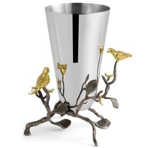 Attrayant Oiseau Fleur Style Vase Décoratif Argent Poli Décorations Pour La Maison De Mariage Décoratif Standard Qualité En Gros - Product Image 3