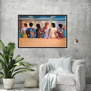Póster con portadas de álbumes de Pink Floyd, diseño único para amantes de la música - Product Image 2
