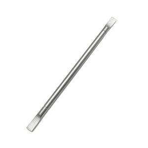 MI-CP-011 Logo personnalisé de haute qualité en métal argenté en acier inoxydable poussoir de cuticules ensemble de brosses de soin des ongles - Product Image 1