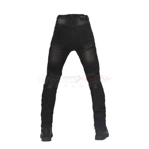 Nouveau design – Jean de moto coupe-vent pour homme avec protection des genoux, extensible, hiver/automne, pantalon de cyclisme imperméable et respirant – Vente en gros - Product Image 3
