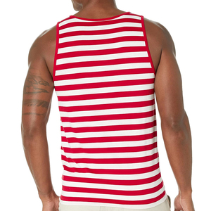 Débardeur de sport pour homme sans manches, léger, longueur standard, respirant, séchage rapide, polyester/coton, couleur unie, personnalisable, haute qualité - Product Image 2