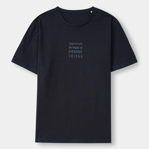 100% เสื้อลำลองผ้าฝ้ายระบายอากาศได้ดี220กรัมเสื้อไหมพิมพ์ลายสีทึบ - Product Image 1
