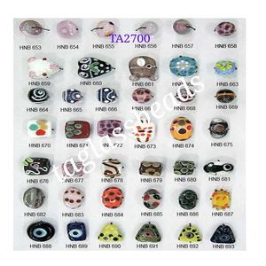 Venta al por mayor cuentas de cristal de colores 4mm Rondel cuentas de cristal DIY cuentas sueltas hechas a mano para la fabricación de joyas - Product Image 1