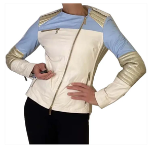 Rose vif femmes 2026 modèle vêtements pour femmes veste en cuir nouvelle mode hommes veste en cuir coupe-vent veste en cuir 2025 - Product Image 4