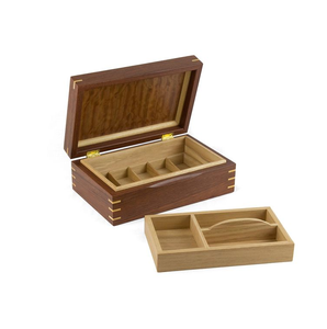 Classic Design Wooden Jewellery <b>Storage</b> case <b>Box</b> Stylish Design Wood Natural Polished Custom Design at Acceptable Price - Product Image 4