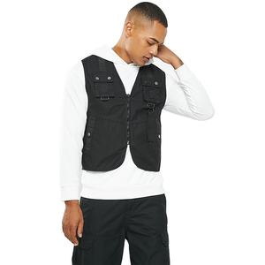 Nouvelle conception, plusieurs poches, coupe régulière, streetwear tendance, vêtements d'hiver confortables, vestes sans manches pour hommes personnalisées, unies - Product Image 1