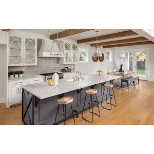 Composant en quartz cristallin Viatera blanc nacré, durable, imperméable, design moderne, grande dalle pour applications murales et de cuisine - Product Image 2