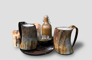 High Quality Handcrafted Organic Material Classic Eco-Friendly Beer Coffee Mug Home <b>Bar</b> Restaurant Wedding Gift - Product Image 5