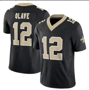 Venta al por mayor barato deporte bordado artesanía Packers Jerseys hombres barato 49ers cosido fútbol americano Jersey todos los equipos camisetas - Product Image 5