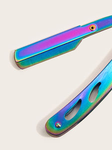 Maquinilla de afeitar de acero inoxidable personalizada para Barbero, de una hoja maquinilla de afeitar, nueva - Product Image 4