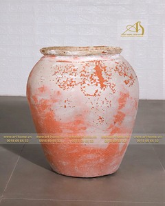 Atlantis หม้อเซรามิกโบราณ AN039H50CAA การออกแบบที่ได้แรงบันดาลใจจากแครอทแนวชนบทสำหรับพืชสวนในบ้านและทิวทัศน์ขนาดเล็ก - Product Image 4