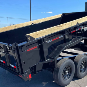 Remolque de Volteo de Perfil Bajo Diamond C LPD 14, Remolque de Volteo Hidráulico de Eje Tándem de 14 Pies |   Transporte de Materiales y Construcción de Alta Resistencia - Product Image 6