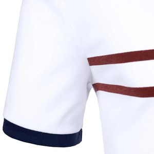 Polo pour hommes grande taille en coton, personnalisable avec logo, style décontracté et sportif, motifs imprimés tennis et golf, vente en gros - Product Image 2