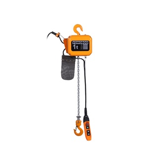 Katrol rantai Listrik tipe EQ 0,25 ton 0,5 ton 1ton 2ton tipe tetap - Product Image 3