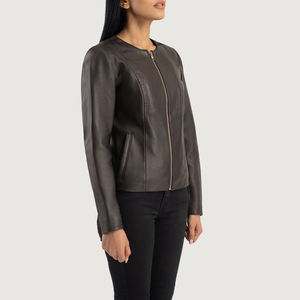 Classique dames veste 2025 Premium personnalisé femmes vêtements d'extérieur OEM mode Streetwear élégant manteau en vrac fournisseur en gros - Product Image 2