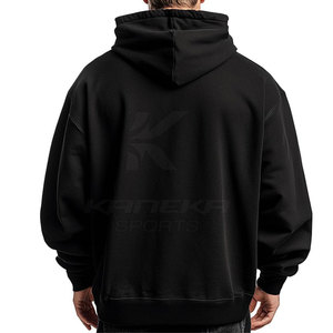 Sweat à capuche oversize basique, coupe classique, en polaire douce, uni, décontracté, pour l'extérieur, streetwear, confort hivernal, usage quotidien - Product Image 2