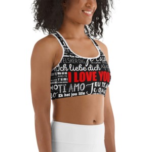 Sur mesure coton femmes Fitness Yoga sport soutien-gorge respirant entraînement vêtements de sport Durable grande taille dos nu culture soutien-gorge - Product Image 3