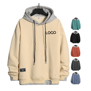 OEM Manufacturers Men's Custom Logo Fashion Hoodie Casual Trendy High Quality and Heavy Weight Hoodies & Sweatshirts for Men - Product Image 1