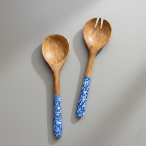 Ensemble de cuillères et de fourchettes en bois de manguier émaillé de qualité supérieure, vaisselle, ustensiles de table pour la maison, restaurant, fournisseur en gros personnalisé, exportateur en vrac - Product Image 2