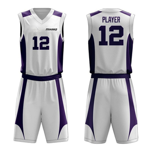 Vente en gros 100% polyester maillot de basket-ball réversible conception personnalisée uniforme d'équipe sportive options de taille plus disponibles style d'ensemble - Product Image 1