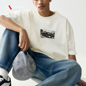 High Street <b>Black</b> Hip Hop Custom logo Oversized Acid Wash Tshirt <b>Men</b> Vintage Washed t Shirt - Product Image 4