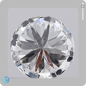 Aniva LS073 pour diamant naturel certifié de 0,50 ct, taille brillant rond, couleur F, clarté SI1, pierre libre pour la fabrication de bijoux - Product Image 3