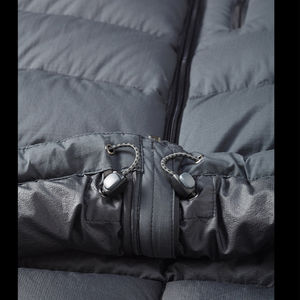 Personalizado para los hombres de gran tamaño chaqueta de invierno burbuja acolchada con cuello con capucha y logotipo frontal personalizado para OEM - Product Image 5