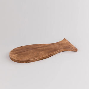 Tabla de cortar de madera natural de primera calidad para el hogar, diseño único, cubiertos, tabla de cortar de verduras - Product Image 2
