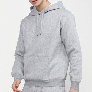 Factory Proper Design Good Quality <b>Trendy</b> Outfit Men <b>Hoodie</b> Mid Weight 350 GSM Basic Cotton Blended <b>Hoodie</b> For Men - Product Image 3