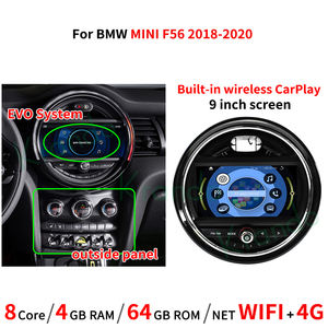 Krando Autoradio pour BMW <span class=keywords><strong>Mini</strong></span> <span class=keywords><strong>Cooper</strong></span> F54 F55 F56 F60 2017 - 2020 Android Car Headunit Support Wireless Carplay 4G Network WIFI - Product Image 2