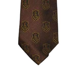 Iota Phi Theta Marron Cravate Cravate Premium Grec Vie Fraternité Cravate pour Occasions Formelles et Cérémonies - Product Image 5