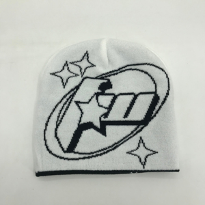 หมวกบีนนี่ถักนิตติ้งอบอุ่นมีสไตล์สำหรับกลางแจ้งอากาศหนาว - Product Image 4