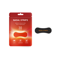 Bandes nasales pour le sommeil, adhésif doux et respectueux de la peau, patch nasal confortable à porter, bande nasale élastique, logo personnalisé