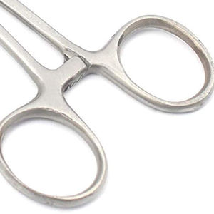 คีมยุง Hemostat ผ่าตัดสแตนเลสคุณภาพสูงแบบโค้ง / ตรงพร้อมระบบล็อคราเช็ต - Product Image 5