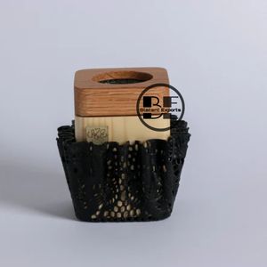 Eid especial tradicional árabe Ramadán 2025 alta calidad Mobkhar esmalte impreso Mango madera Bakhoor incienso quemador uso aromático - Product Image 2