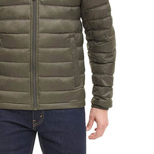 Nueva llegada Puffer Down Jacket Custom Winter Bubble Warm Jacket Venta al por mayor mejor calidad 100% poliéster hombres chaquetas de burbujas - Product Image 6