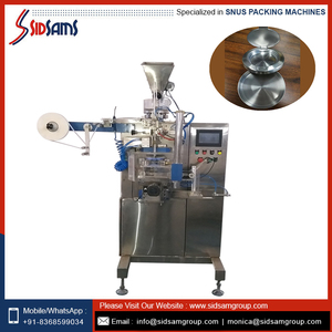 Best Price Snus Packing <b>Machine</b> High Speed Automatic Filter Khaini Packing <b>Machine</b> Snus Powder Packing <b>Machine</b> - Product Image 5