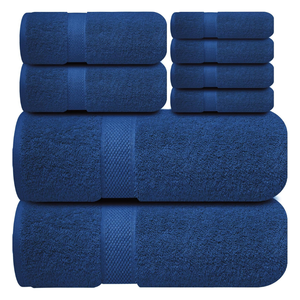 Serviettes de bain 100% coton avec logo personnalisé | Doux, respirant et écologique | Hôtel en vrac et à la maison - Product Image 4