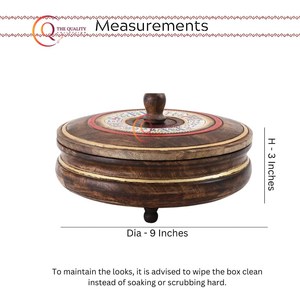 Casserole de service en bois naturel d'acacia de haute qualité faite à la main Chauffe-plats de luxe pour la maison et les fournitures d'hôtel - Product Image 2
